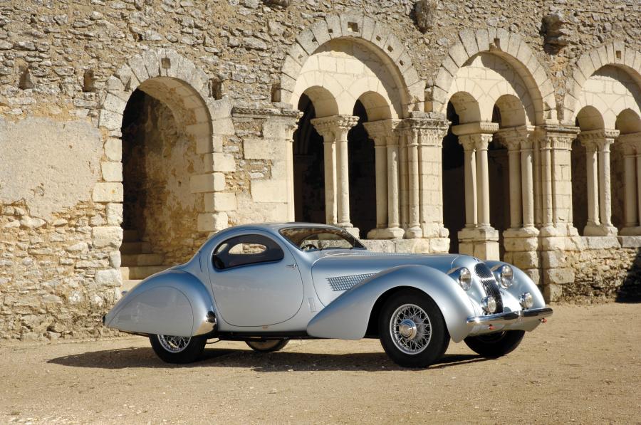  Talbot-Lago T23 Teardrop Coupe by Figoni & Falaschi 1938 года  (фото 50 из 50)